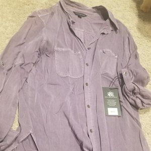 Button Down (Purple)